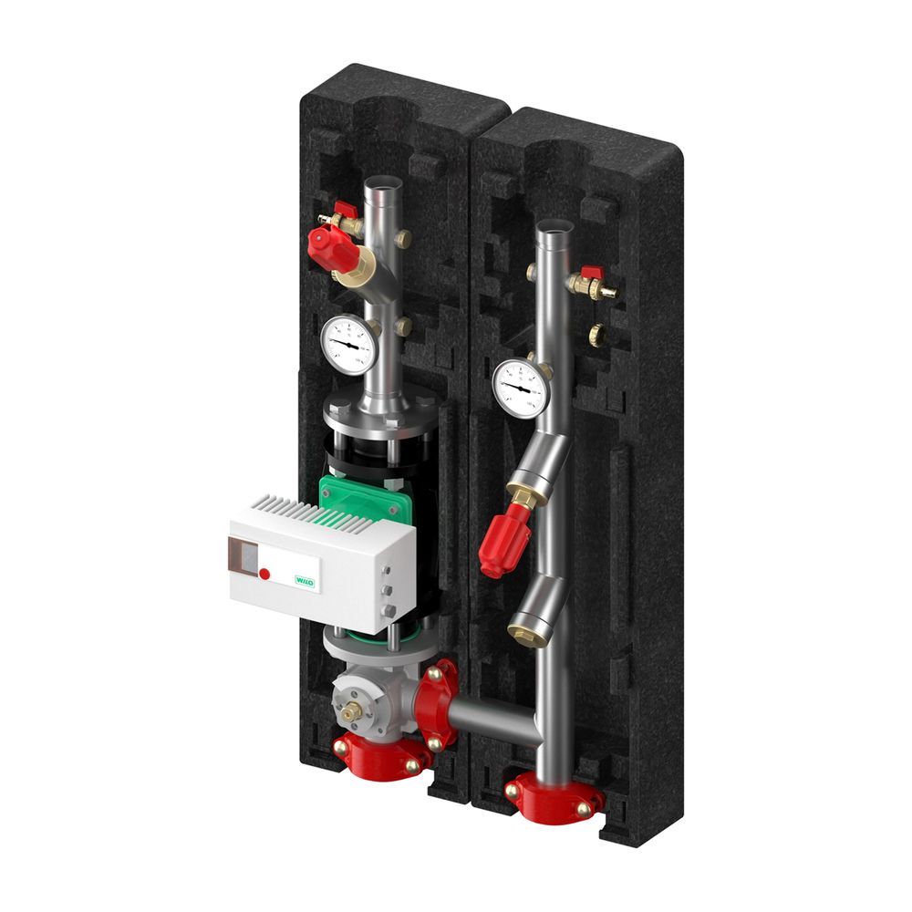 Groupe pompe Flamco DN 50 MK BigFixLock avec découpe pour pompe Grundfos Magna 3 50-100F