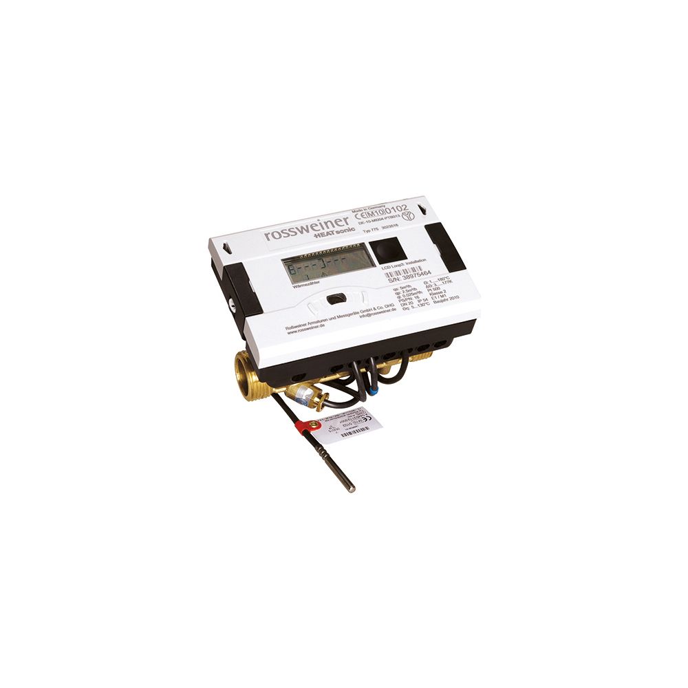 Flamco Heatsonic, compteur de chaleur US-Wärmezähler, qp10cbm/h DN 40 bride, 300mm, retour, sans fil