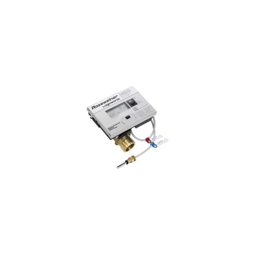 Flamco Logosonic M-Bus Qp 0,6 m³/h, MID, US PN 16, US, compteur de chaleur/froid, montage sur retour