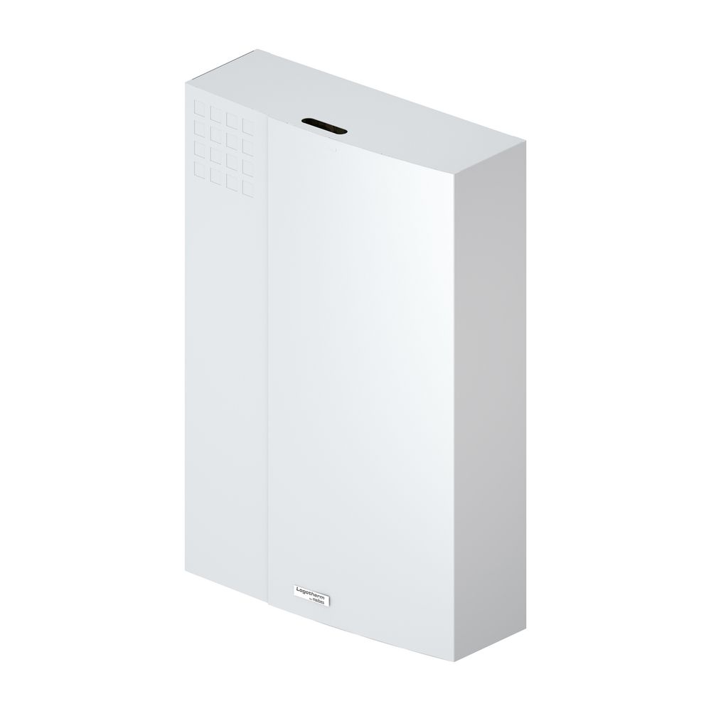 Capot mural Logomatic Comfort Plus complet Flamco, L/P/H 600x900x207 mm