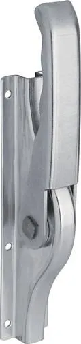 Verrou de porte DENI PLANO 13 mm à 3 boucles acier zingué brillant