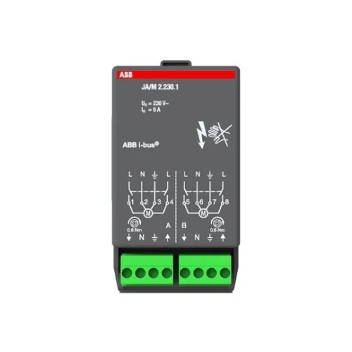 Module d'actionneur de stores ABB Stotz S&J JA/M2.230.1