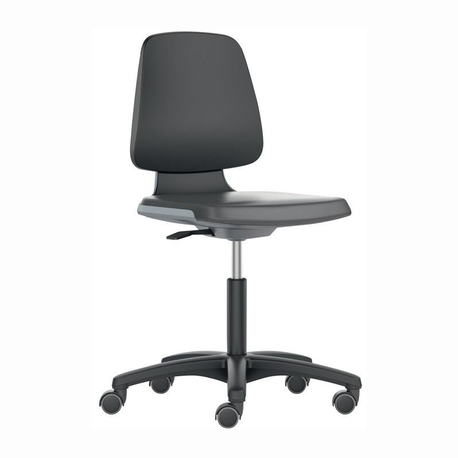 Bimos Chaise pivotante Labsit Rouleau Siège anthracite Mousse intégrale noire 450-650 mm