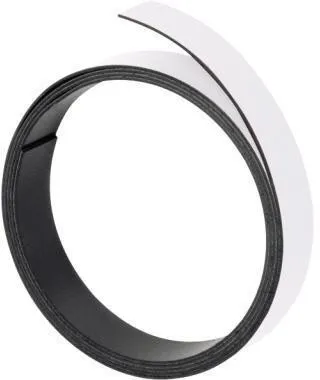 Bande magnétique Franken M803 09 15mmx1m 1mm blanc