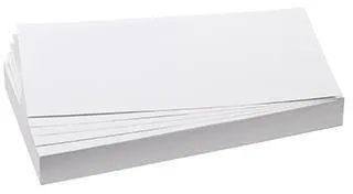 carte de modération Franken UMZ 1020 09 blanche 500 pièces/boîte