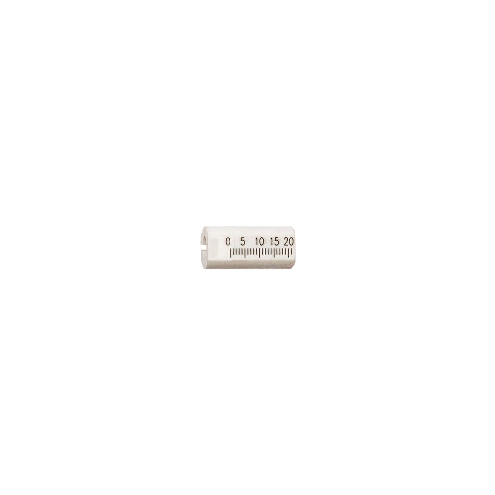 Échelle de réglage Brötje 0-22, 30 mm de long, D 14,5/7,9