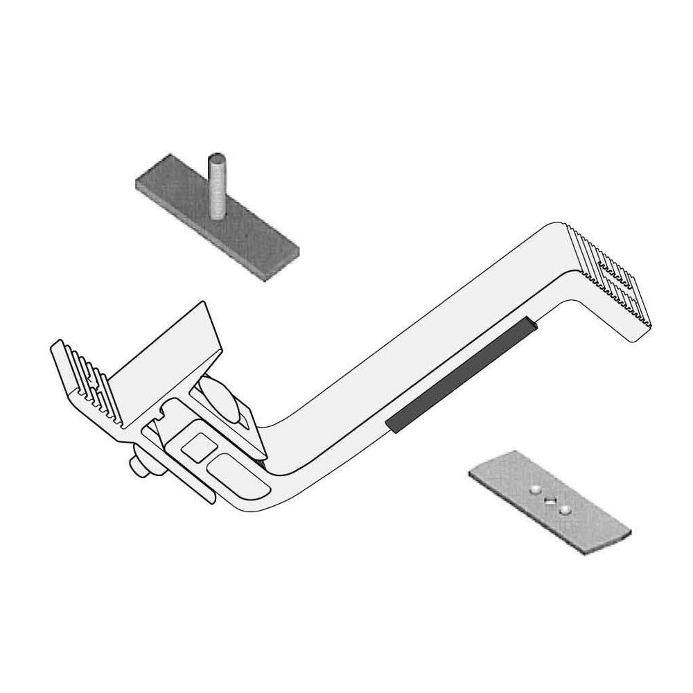 Kit d'extension de fixation de toit Brötje DBSE 00 B pour montage parallèle