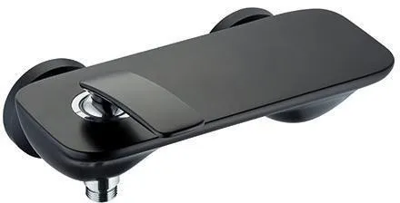Mitigeur mit Einhandhebel KLUDI BALANCE douchette noir mat/chrome