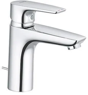 Mitigeur monocommande pour lavabo PURE & SOLID 100 avec évacuation métallique chrom KLUDI