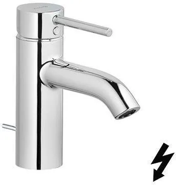 Mitigeur monocommande KLUDI BOZZ pour lavabo, sortie 75 mm, pour ballon sans pression, chromé