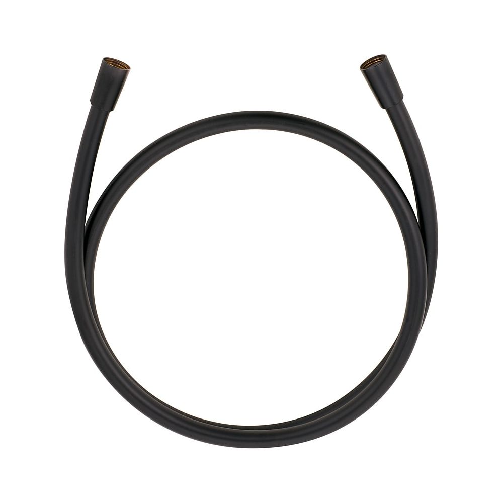 KLUDI SUPARAFLEX Flexible de douche 1600 mm avec écrous coniques mat noir