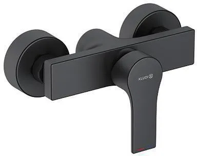 Mitigeur de douche KLUDI ZENTA SL à un seul levier mat noir