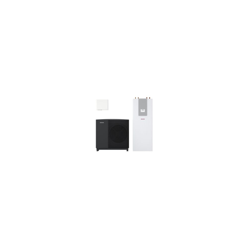 Set pompe à chaleur Stiebel Eltron WPL-A 10.2 Plus HK 400 et HSBC 300, R290 10,1 kW à A-7/W35
