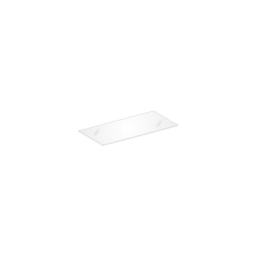 Étagère en verre Edition 300 pour SPS E 300 Keuco, avec support, 275x90x6 mm, 30290179200
