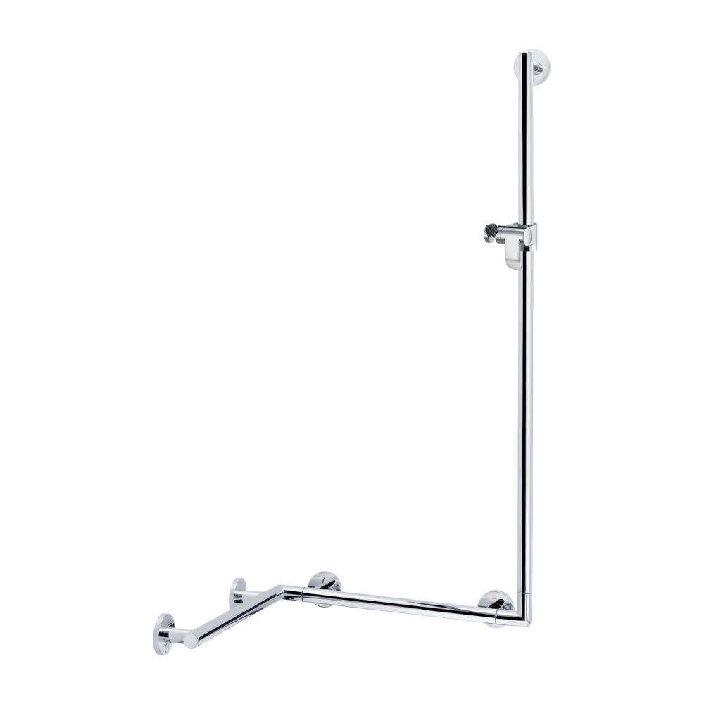 Barre de douche Plan Care Keuco avec barre de douche latérale droite/gauche, 797/880/1265 mm, chromée, 34908016611