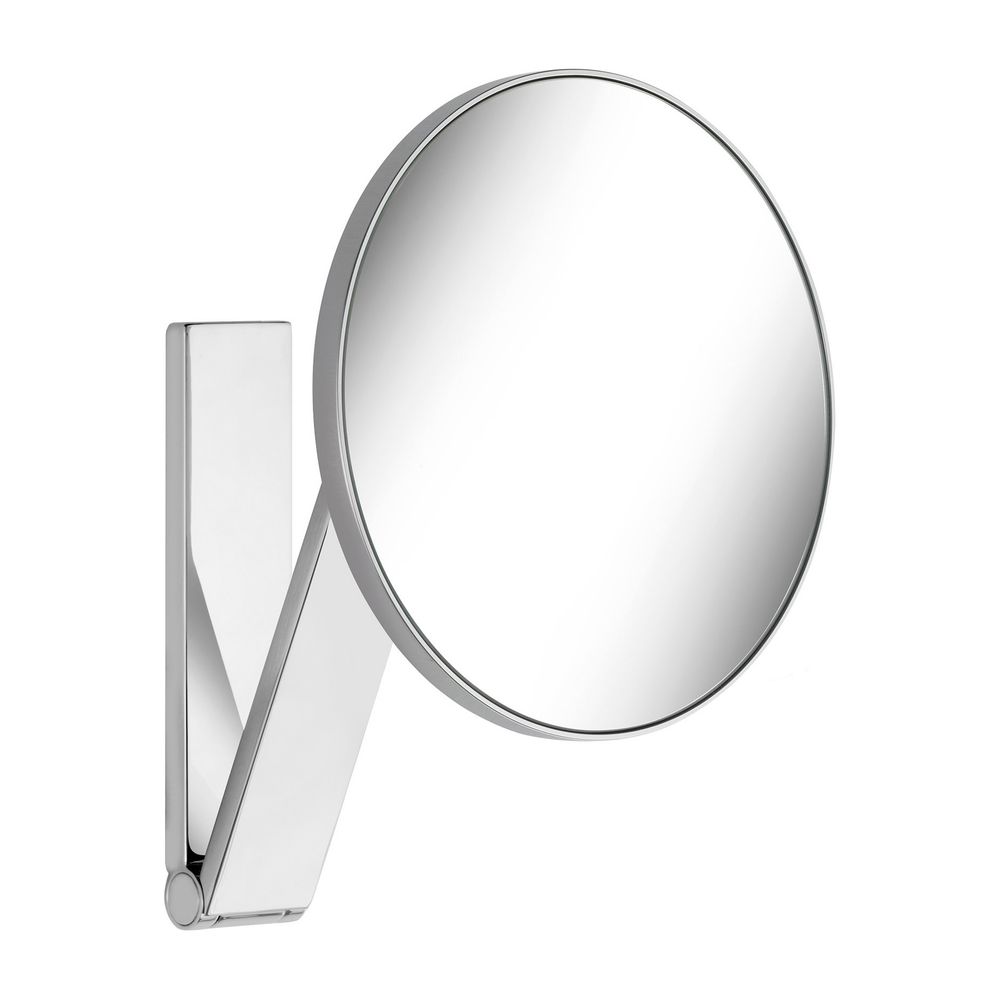 Miroir de cosmétique rond iLook_move de Keuco, non éclairé, chromé, 17612010000