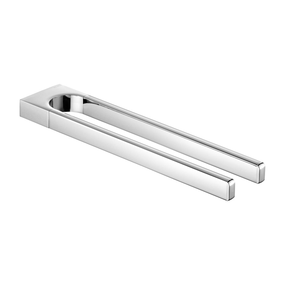 Keuco Collection Moll porte-serviettes 2 bras 340 mm, avec kit de fixation, chromé, 12719010000