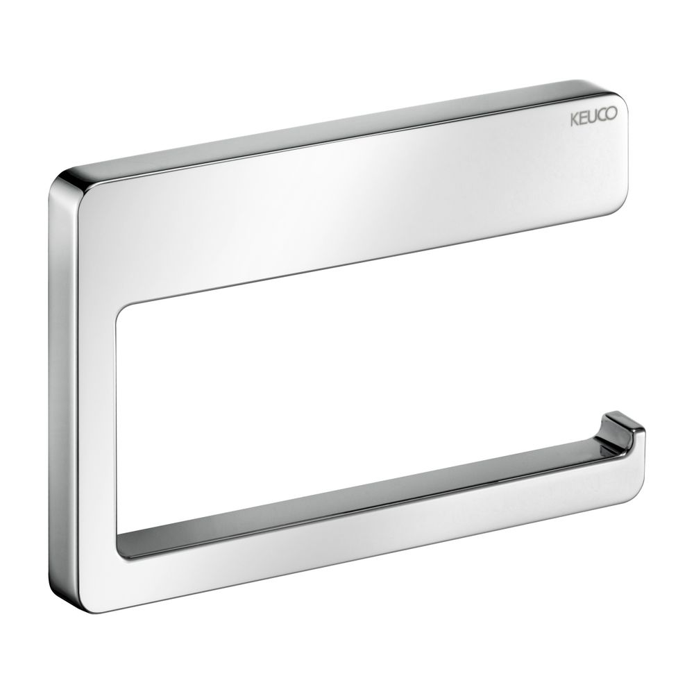 Keuco Collection Moll porte-rouleau de papier toilette pivotant, forme ouverte, avec kit de fixation, chromé, 12762010000