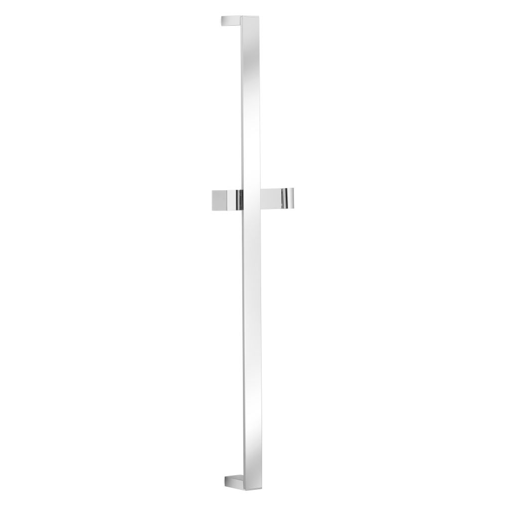 Barre de douche Keuco Edition 11 avec support de pommeau coulissant, 900 mm, chromée