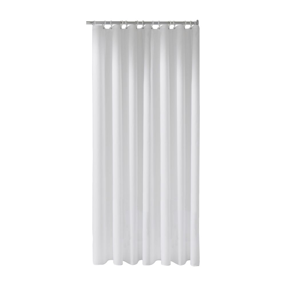 Rideau de douche Plan uni KEUCO 2000x1400 mm, 8 œillets, truffe, 14944000510