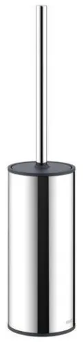 Keuco Garniture de brosse WC universelle avec couvercle, modèle sur pied, chromé/anthracite, 04969010101
