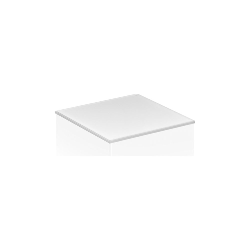 Plaque de recouvrement Keuco Edition 11 pour buffet 31326/27, 1416x3x520 mm, Verre ESG Cashmere, 31326189012