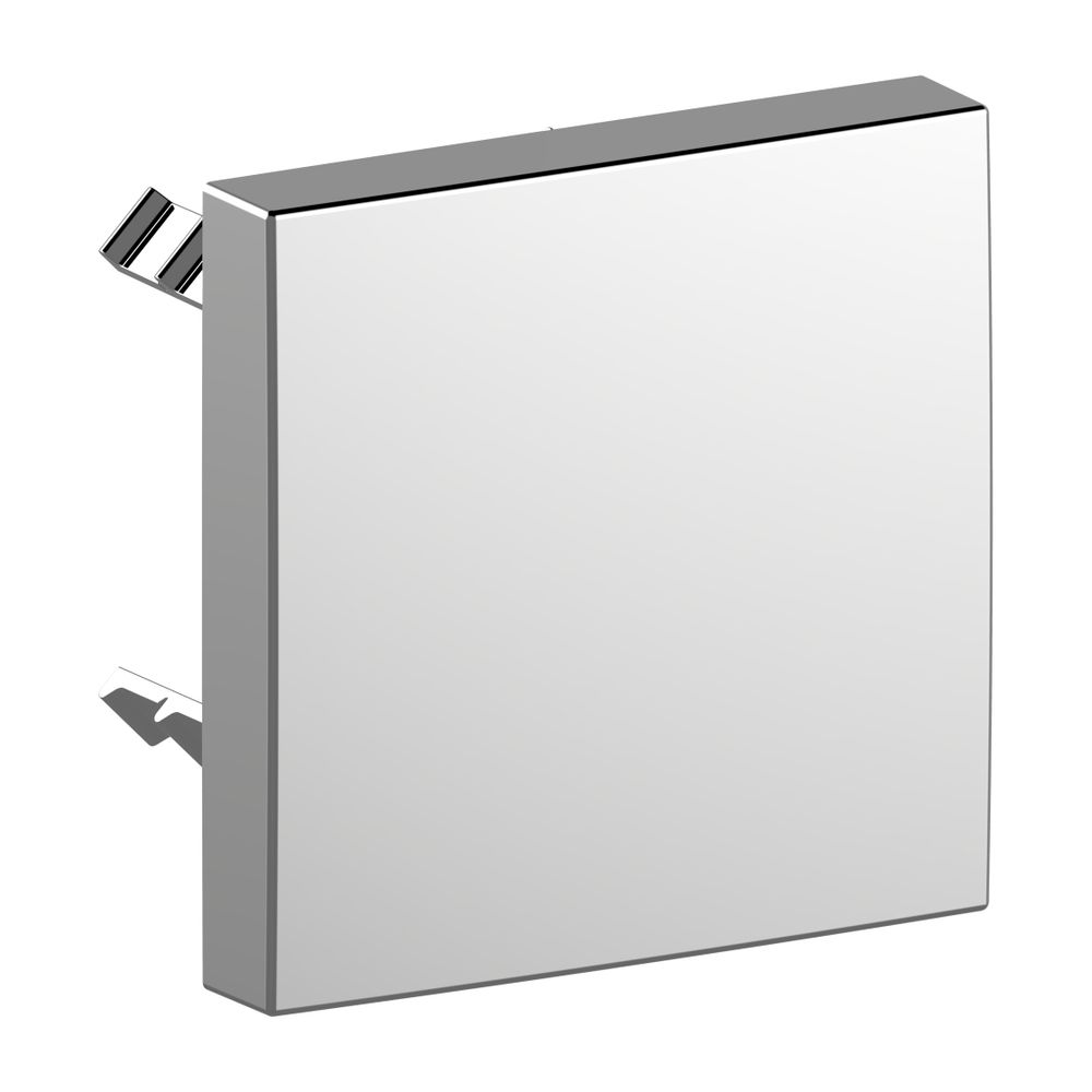 Keuco Cache-équerre pour disconecteur, 90x90 mm, chromé, 59949010002