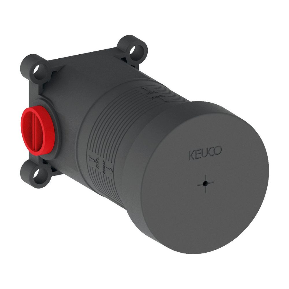 Corps de base Keuco Ixmo pour mitigeur monocommande encastré avec raccord flexible, G 1/2", profondeur d'encastrement 65-95 mm, 59552000170