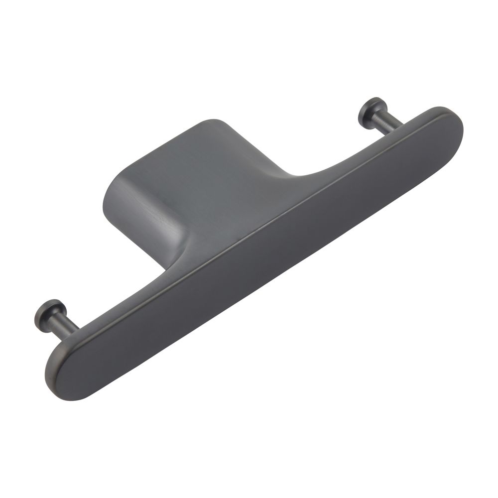 Patère double Keuco Edition 400, avec kit de fixation, noir brossé, 11515130000