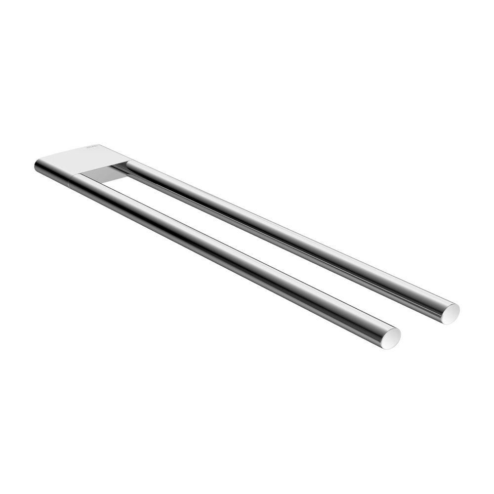 Keuco Edition 400 Porte-serviettes 2 bras, 450 mm, fixe, avec kit de fixation, bronze brossé, 11518030000