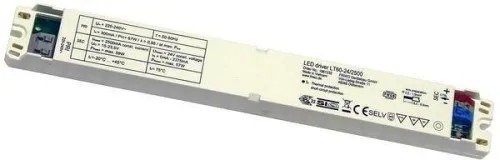 Convertisseur LED Keuco 220-240V / 24V / 60W, 240x30x21 mm, 90107000000