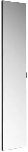 Armoire de rangement Keuco Royal Modular 2.0, 1 porte, sans éclairage, encastrable mural, ouverture à gauche, 350x1600x120 mm, argent anodisé