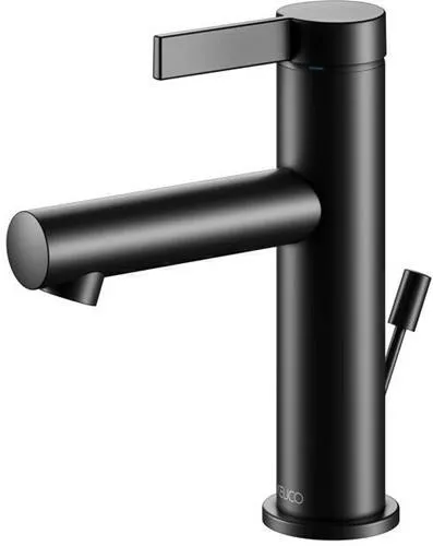 Mélangeur monocommande KE EHM-WT-M 100 IXMO 59502 avec bec orientable Pure, rosace ronde/noire