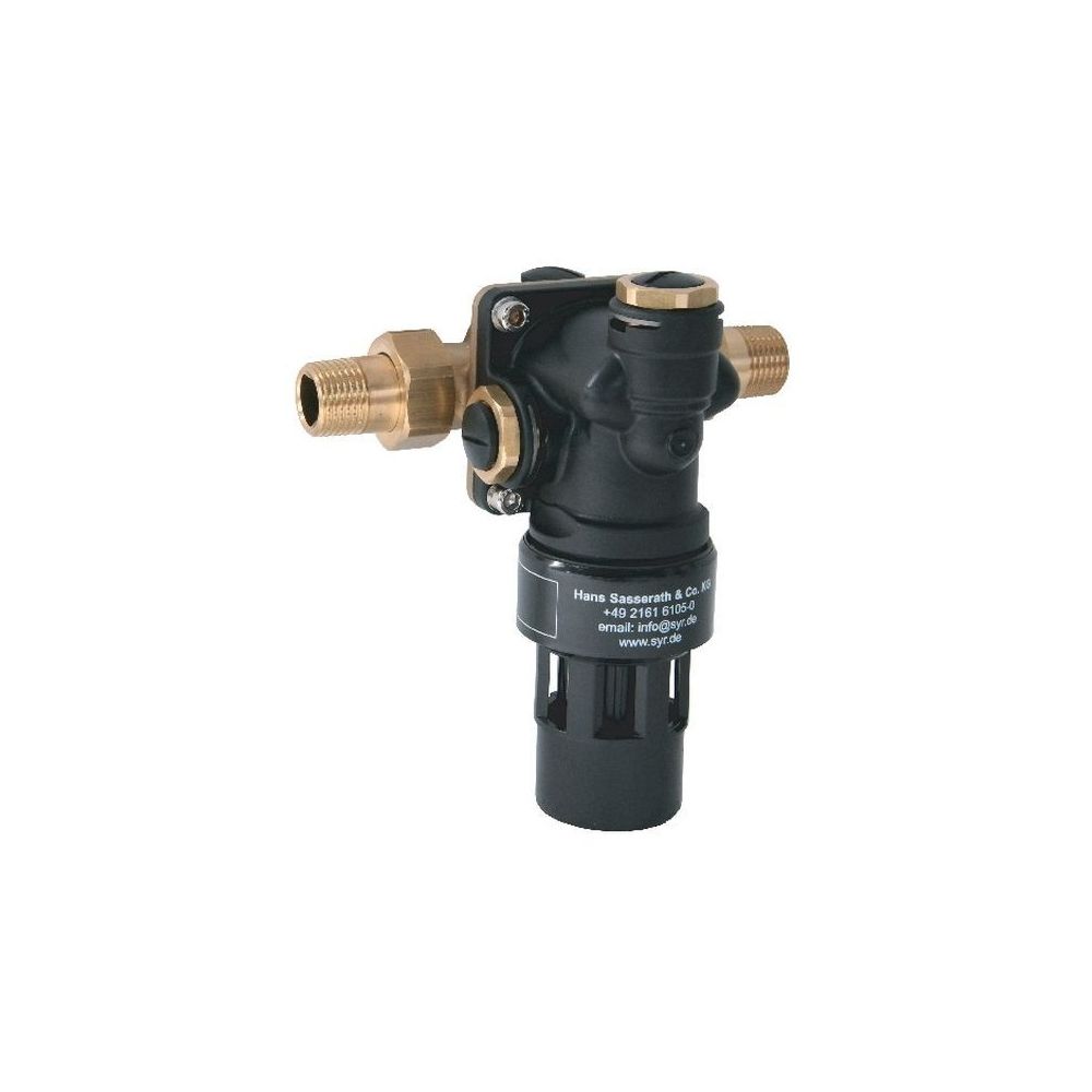 SYR Sasserath Systemtrenner 6625 STBA 100 DN 15, avec raccords à visser R 1/2", robinetterie de sécurité compacte DIN EN 1717