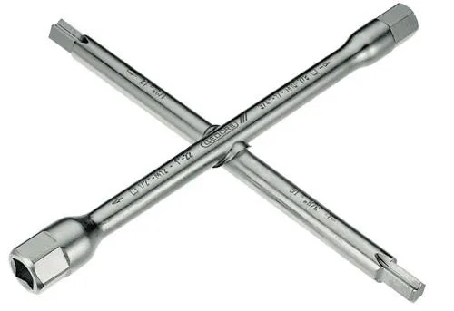 Clé à croix sanitaire Gedore 378500 220x220mm 14 fonctions