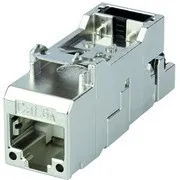 Module TELEGÄRTNER 100023196 AMJ-S Cat.6A ISO (2 pièces)