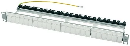 Support de modules Telegärtner 1U 482,6 mm (19"), 100021502