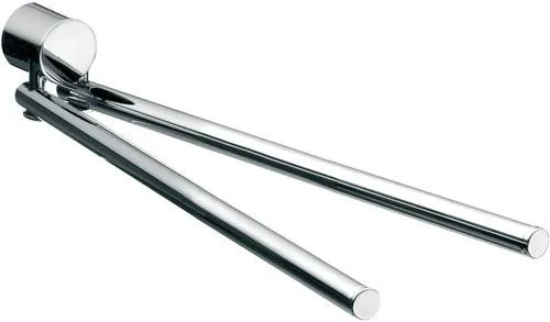 Emco Support porte-serviettes rondo2 00136 2 bras 364 mm chromé
