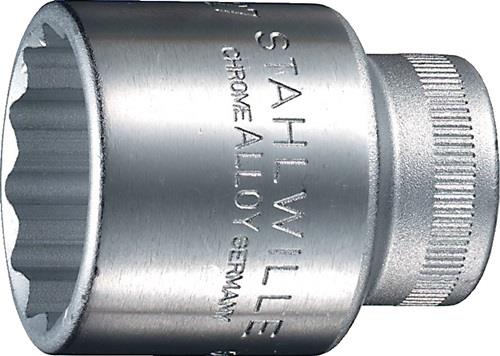 Douille à cliquet Stahlwille 50, 1/2", 12 pans, largeur de clé 30 mm - 3010030