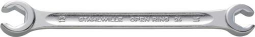 Stahlwille Clé à fourche et à œil double 24 8 x 10 mm 145 mm - 41080810