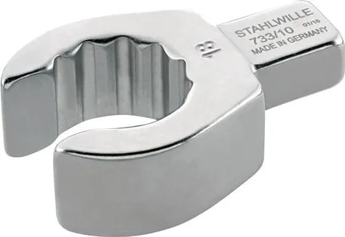 Clé à pipe à douille Stahlwille 733/10 12 SW 12mm 9x12mm CR-A-STA