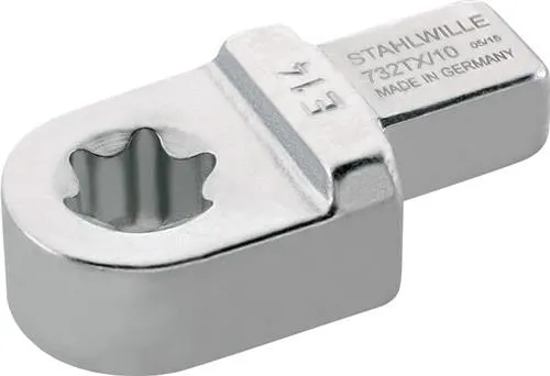 Outil à douille Stahlwille 732TX/10 E8 9x12 mm CR-A-STA