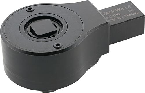 Clé à cliquet à douille 735/100 3/4" 22x28mm CR-A-STA STAHLWILLE