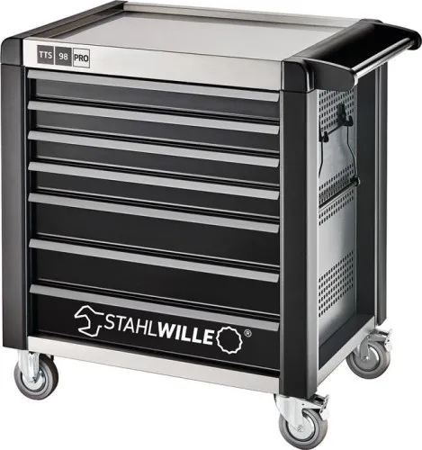 Chariot d'atelier Stahlwille 98/7 PRO B651xT1001xH1020 mm 1400 kg 7 tiroirs