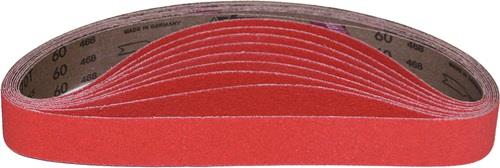 Bande abrasive VSM XK870T longueur 520 mm largeur 20 mm grain 80 - 790909 — lot de 20 pièces