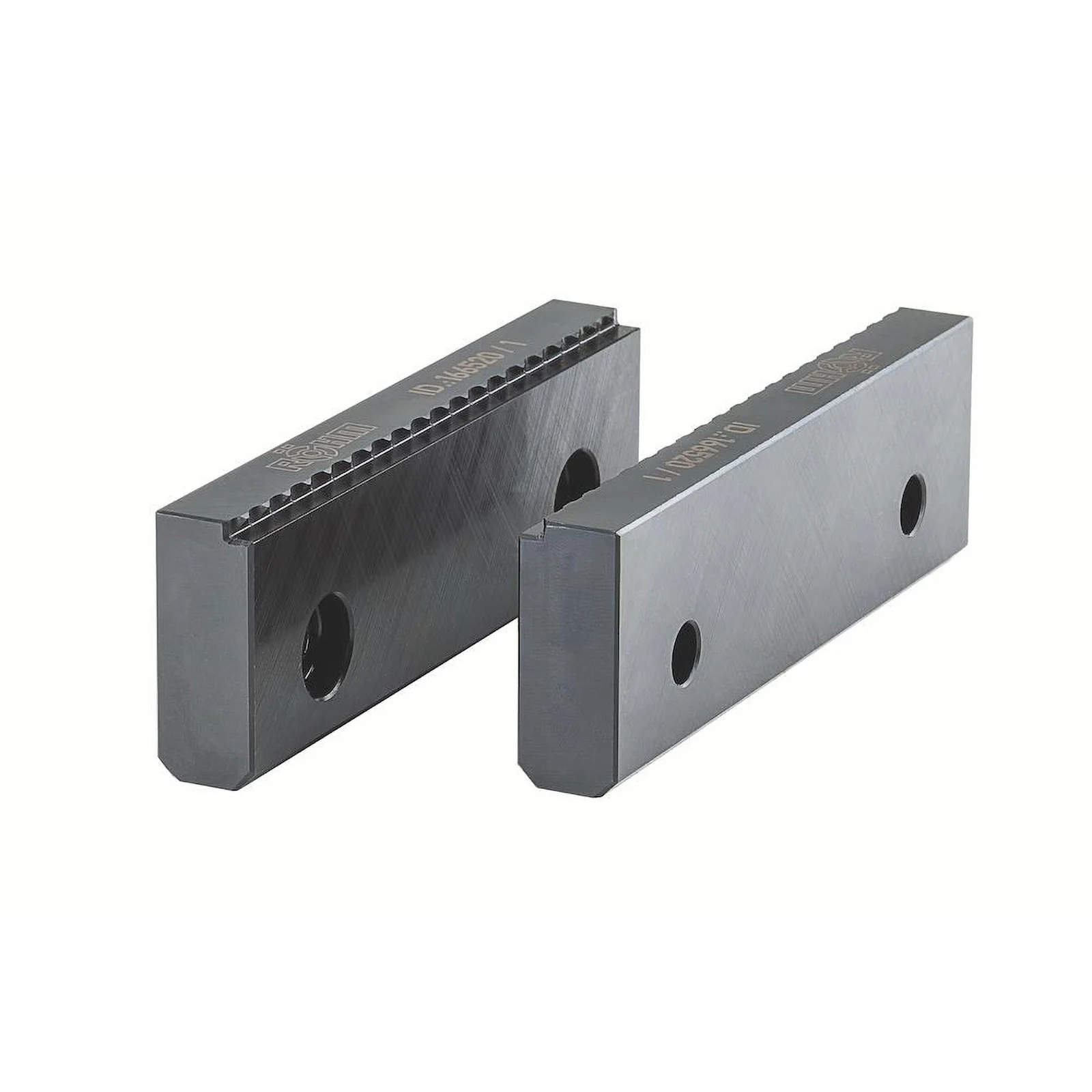 Röhm Krallenbacke SKB Largeur de mâchoire 125 mm avec réglage fin de la hauteur de mâchoire 40 mm par paire