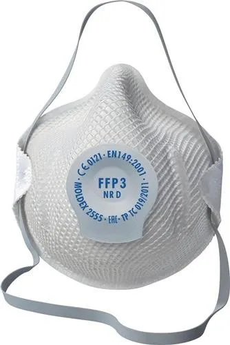 Masque de protection Moldex Klassiker 255501 FFP3/V NR D avec valve d'expiration — lot de 20 pièces