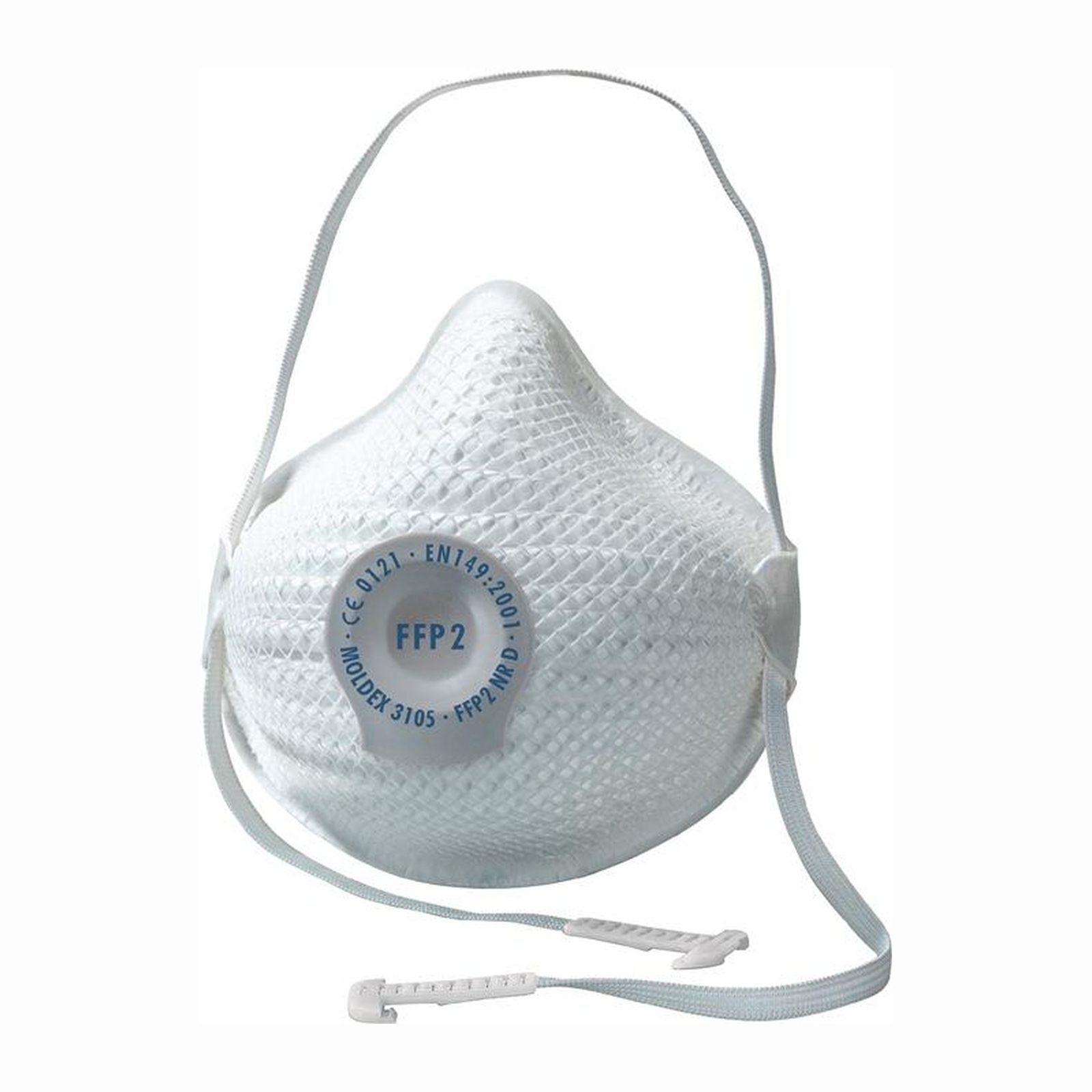 Masque de protection respiratoire Moldex AIR 310501 FFP2 / V NR D avec valve d'expiration - 310501 — lot de 10 pièces
