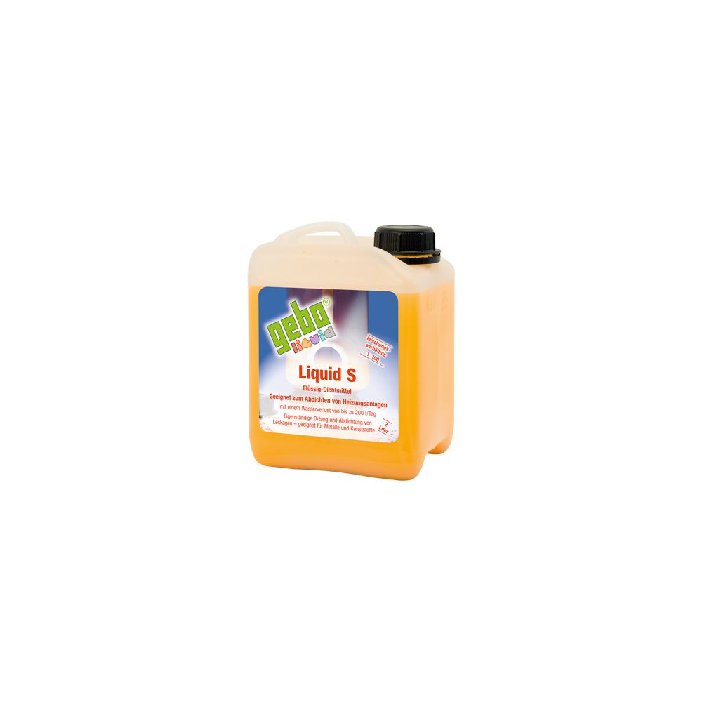 Gebo Liquid Mastic d'étanchéité liquide S, 2 L, PN 10, 1200 °C, bidon