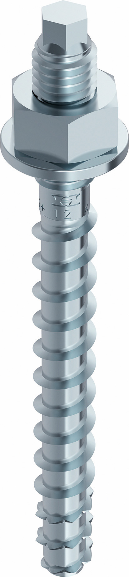 HECO MULTI-MONTI-plus V - Cheville à visser, tête hexagonale, A2K — lot de 25 pièces